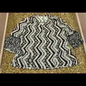 Pink & Black Cato‎ Blouse Size XL #2233